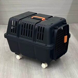 Cage Chien Cargo Roue blanche