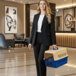 Cage de transport petit chien ventilation dame affaire