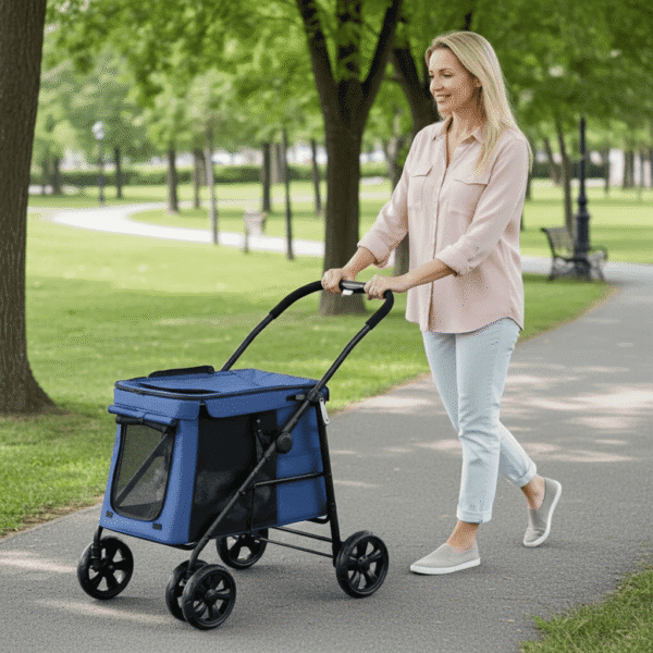 poussette pour chien 20 kg promenade