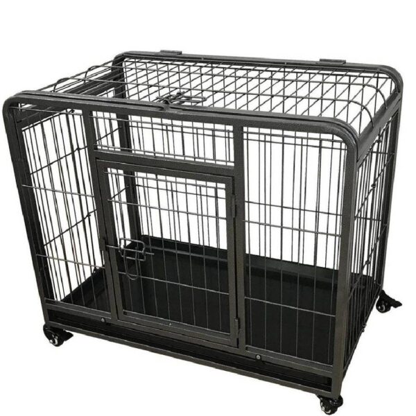 1Nouveau projet Cage De Transport Pliable En Métal Pour Chien XL