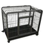 Cage En Métal Pliable Pour Chien L