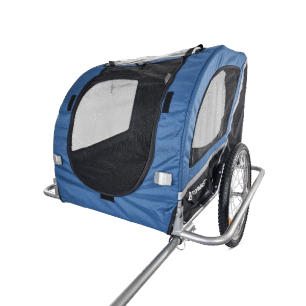 Charette vélo chien roues extra larges