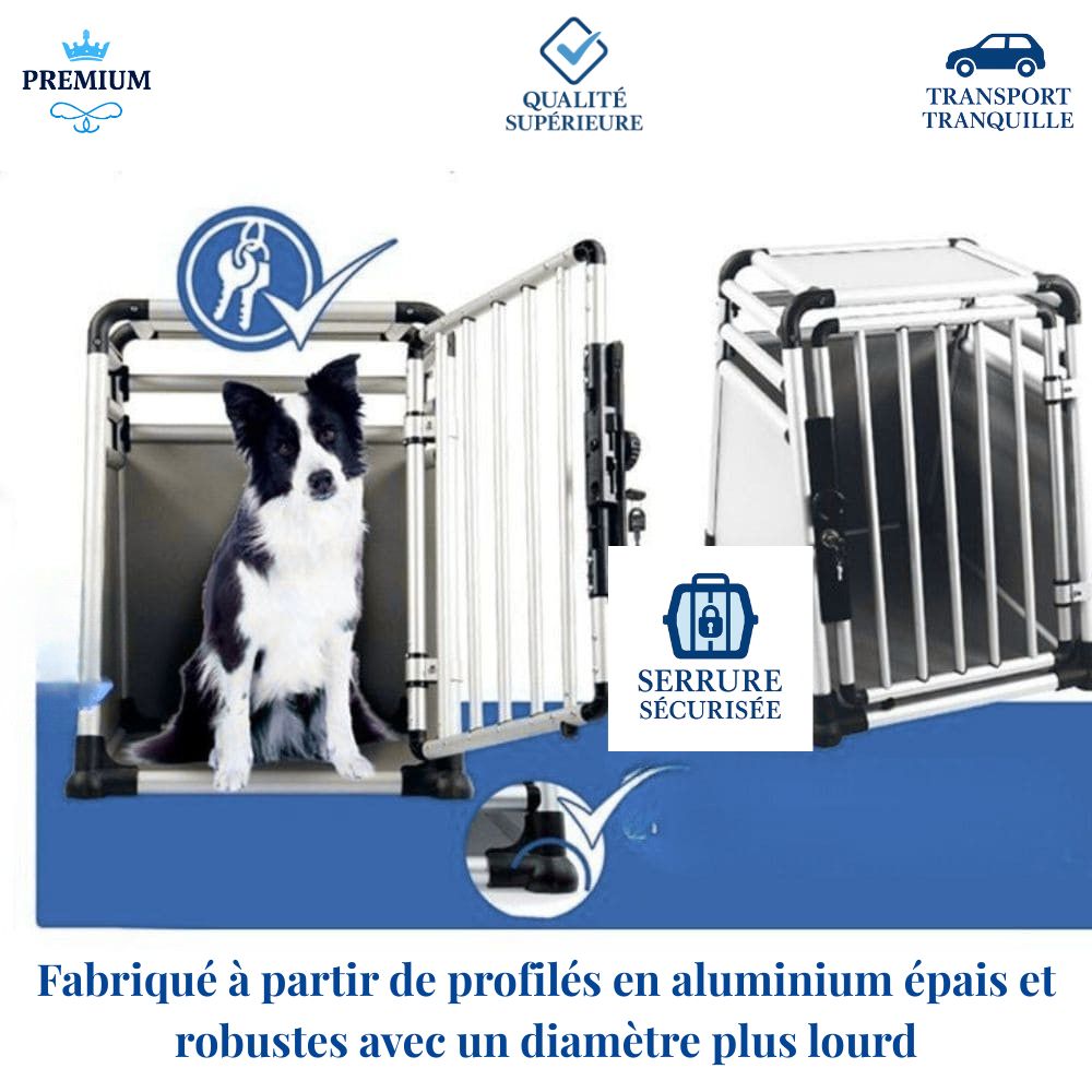 Fabriqué à partir de profilés en aluminium épais et robustes avec un diamètre plus lourd