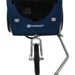 remorque velo pour chien 40 kg vu avant bras metalique