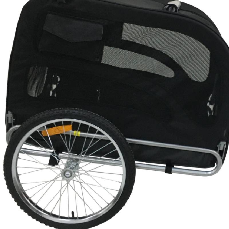 Cadre métallique solide remorque vélo chien Topmast Classic