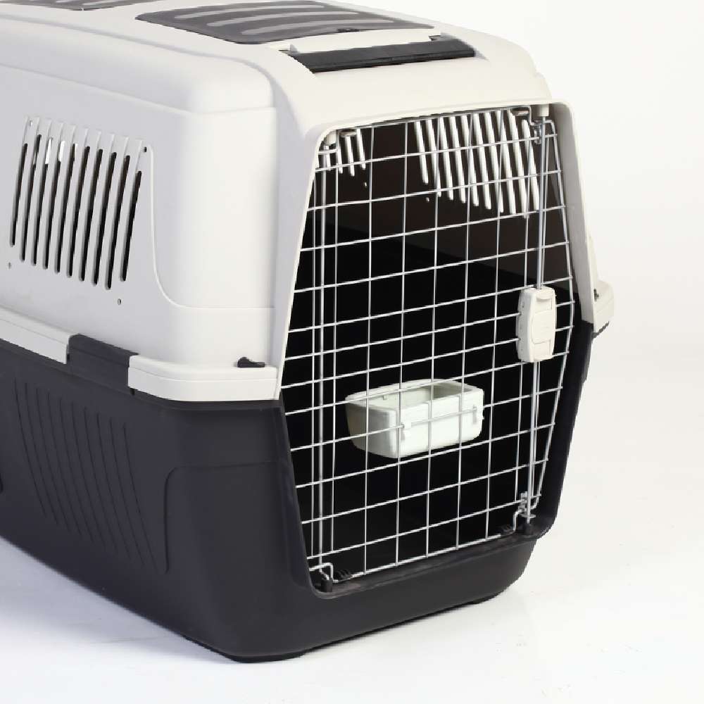 vu grillage de grande cage de transport 102 x 74 x 76 cm