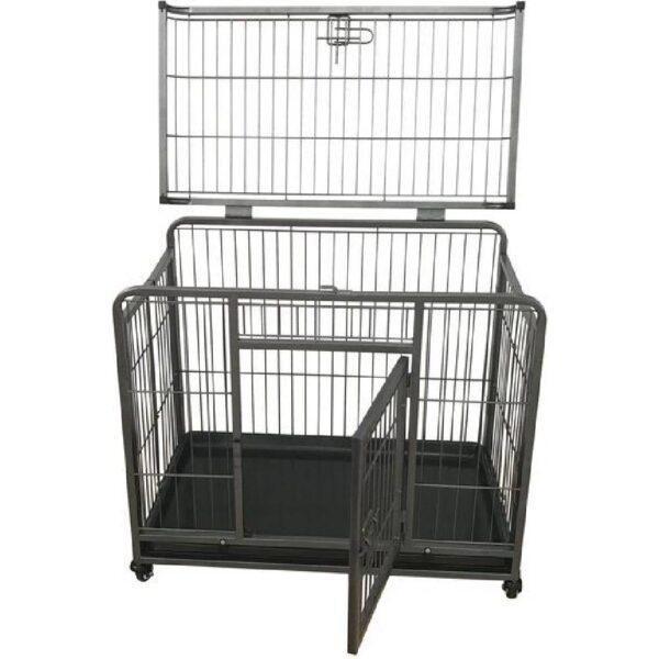 Nouveau projget Cage ouverte Chien Metal Pliable Taille S