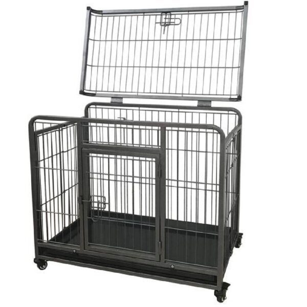 Cage De Transport ouverte Pliable En Méta