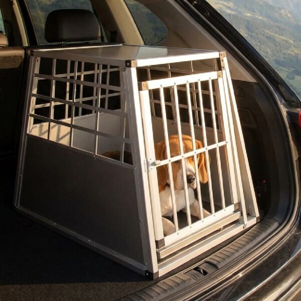 cage transport trapeze alu chien