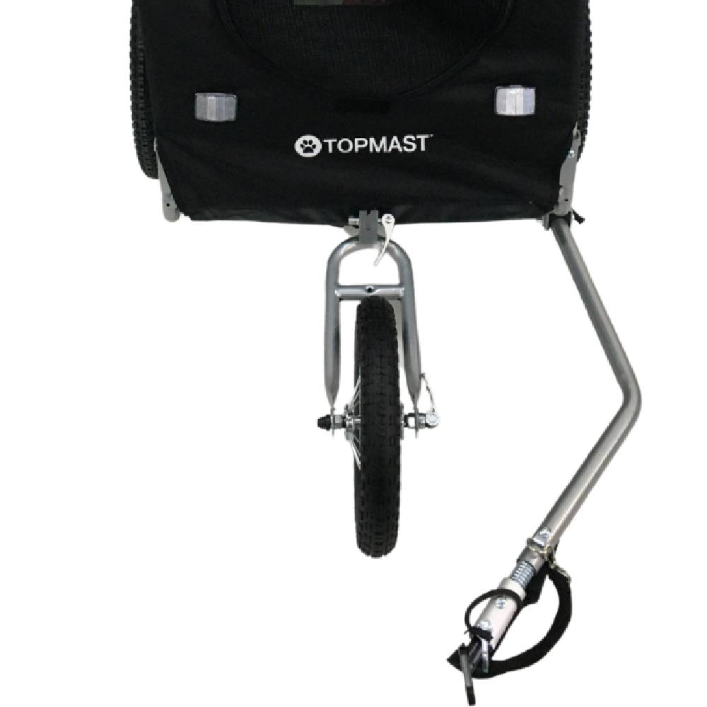 Grande stabilité roues 16 pouces arrière, 12 pouces avant pivotante