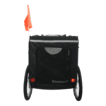 Structure pliable remorque vélo chien 86×57×65 cm pratique à ranger