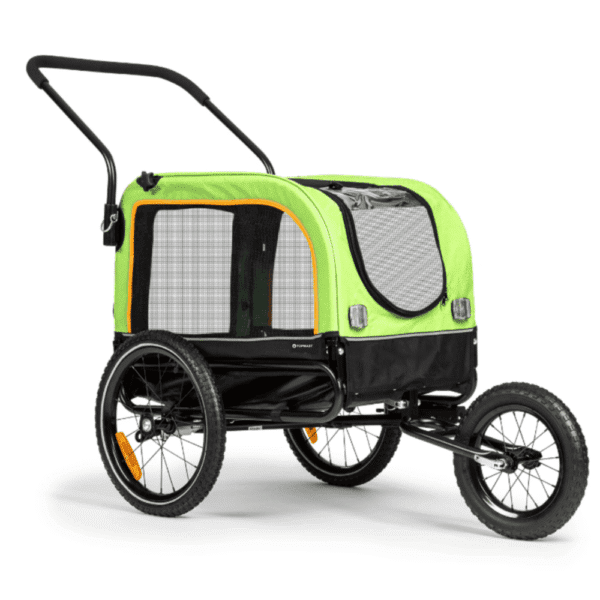 Remorque vélo pour chien 30 kg 2 en 1