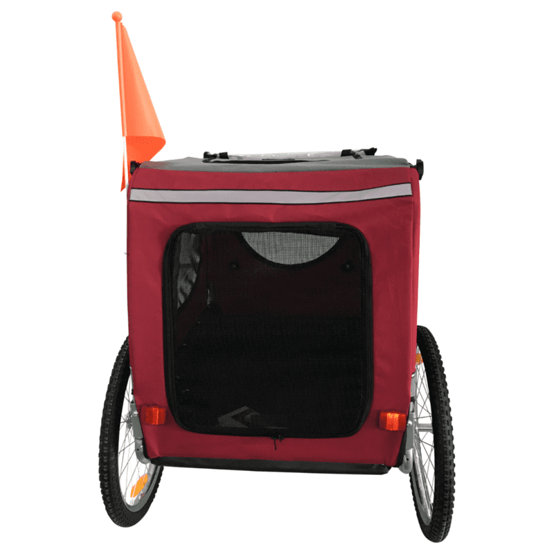 Système double accès avant arrière remorque vélo 40 kg