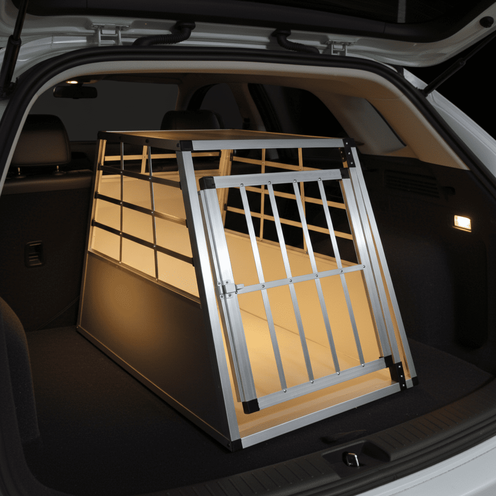 Cage De Transport Alu Pour Grand Chien