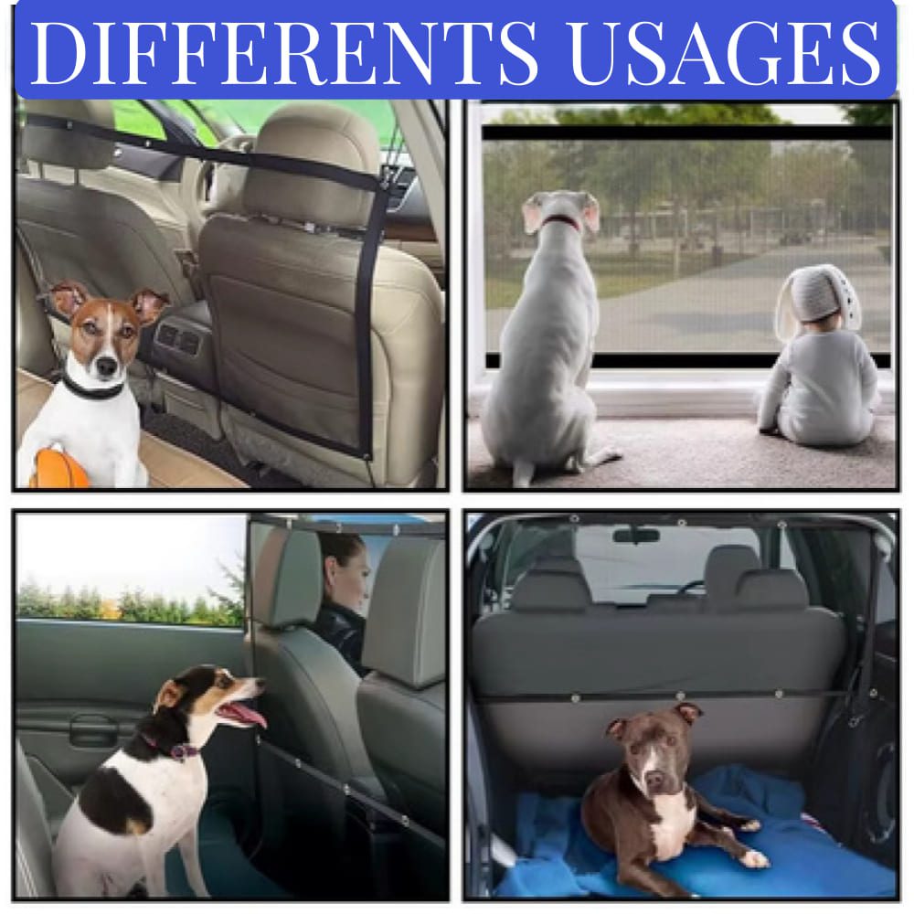 different usage pour le filet de voiture