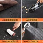 Hamac protection banquette chien polyester résistant griffes poils