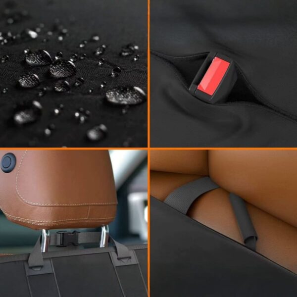 Tapis siège passager chien nylon imperméable nettoyage facile