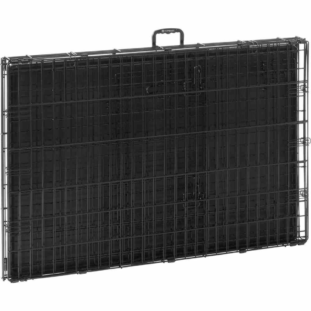 Cage chien XS noire 49 cm pliable