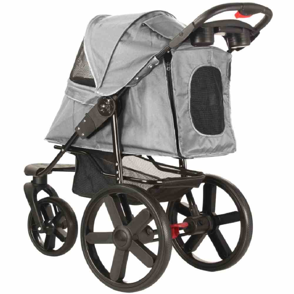 Poussette chien tissu nylon 600D extra résistant griffures