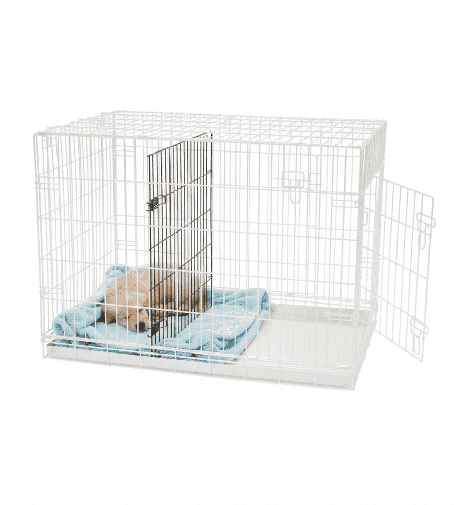 Cage apprentissage chiot tiroir coulissant nettoyage facile