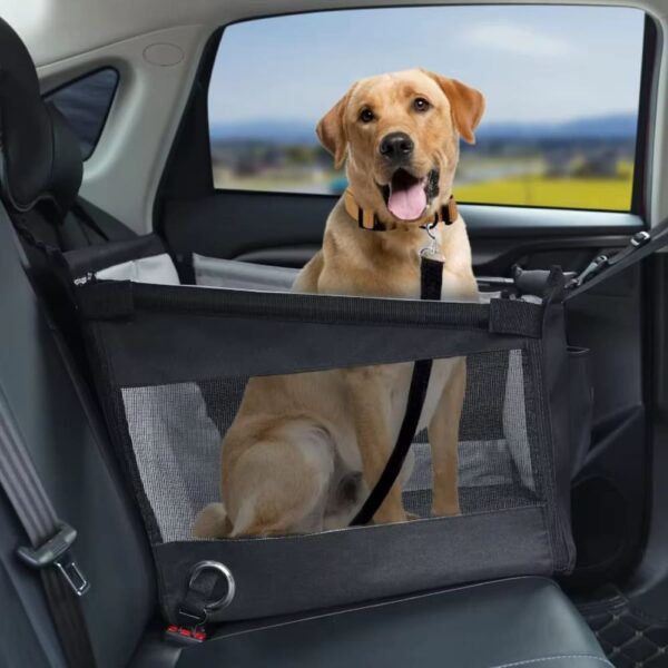 siège auto pour chien 20 kg noir