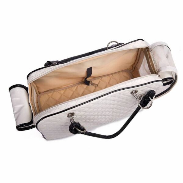 Sac transport laisse intérieure crochet sécurité anti-évasion protection animal