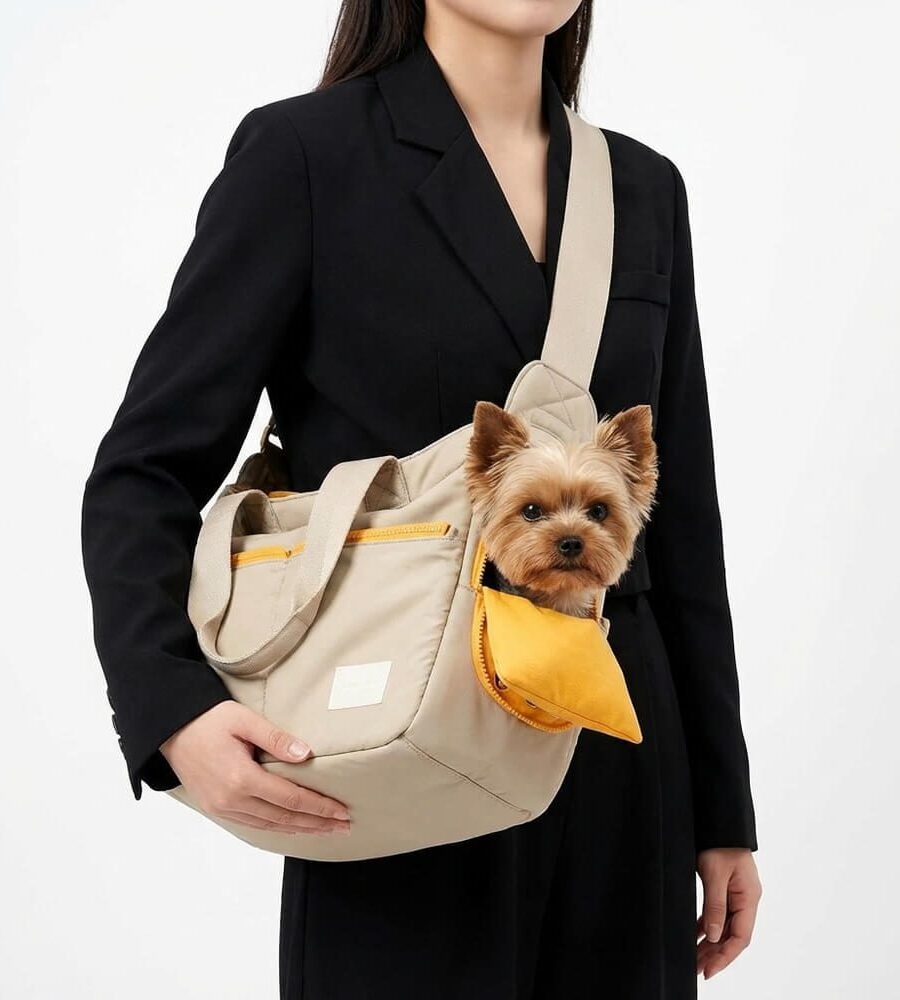 Sac de transport pour chien yorkshire ultra léger 610 grammes