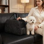 Sac chien qualité supérieure PU leather durable facile nettoyer élégant
