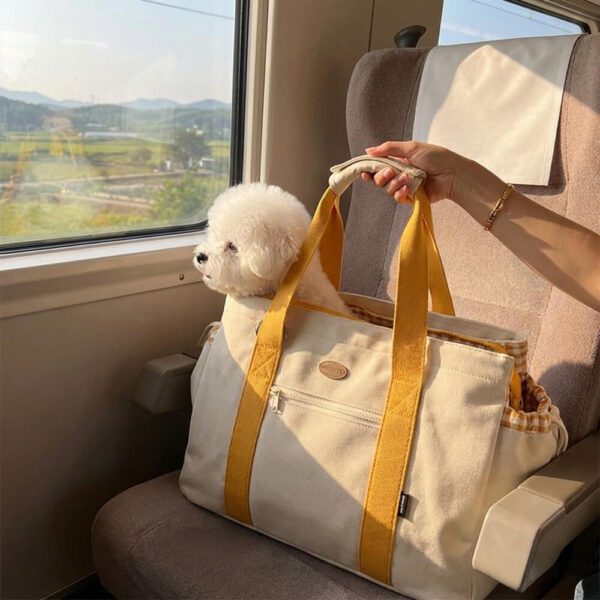 Sac de Transport Pour Chien Léger dans le train