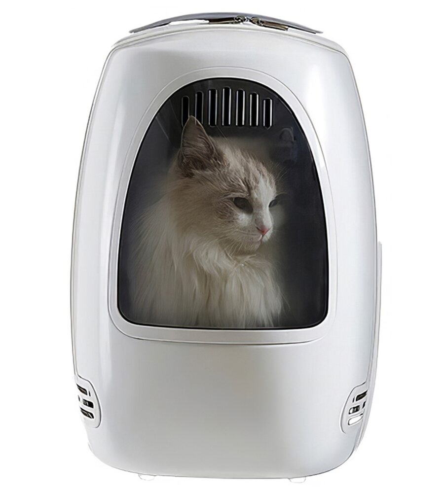 Sac à dos transport MOESTAR transparent chat ventilation 26L