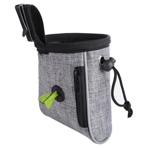 Sacoche friandises chien LDLC QS-060 - Sac ceinture dressage bleu sacoche friandises