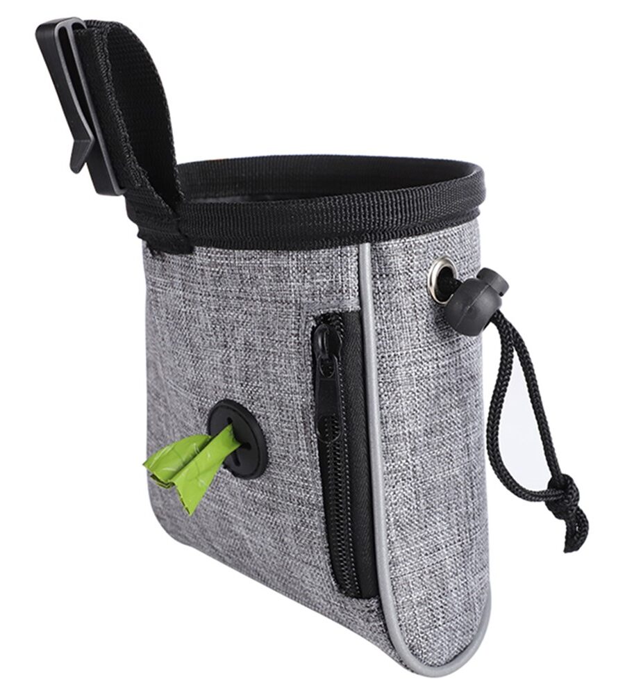 Sacoche friandises chien LDLC QS-060 - Sac ceinture dressage bleu