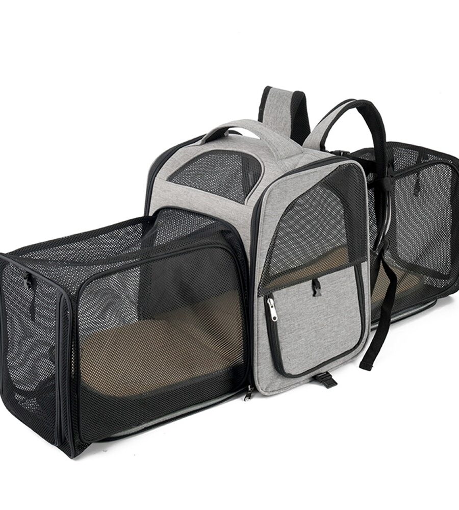 Sac à dos transport LDLC QS-099 extensible chien chat voyage outdoor