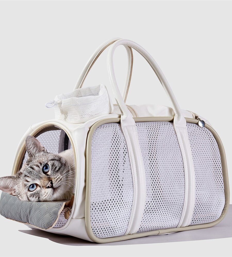 Sac Transport Chat Respirant Grande Capacité - Mesh FHH-010