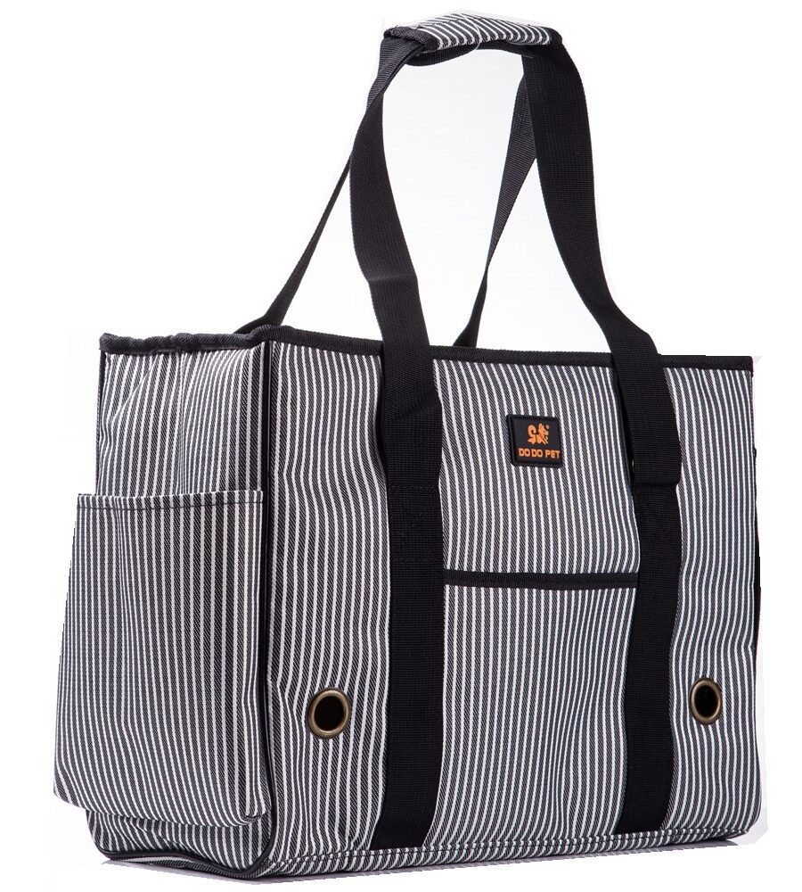 Sac Transport Chien Chat Oxford - Rayures Fashion Bandoulière S