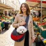 Sac Transport Ventral Pet Sling - rouge
