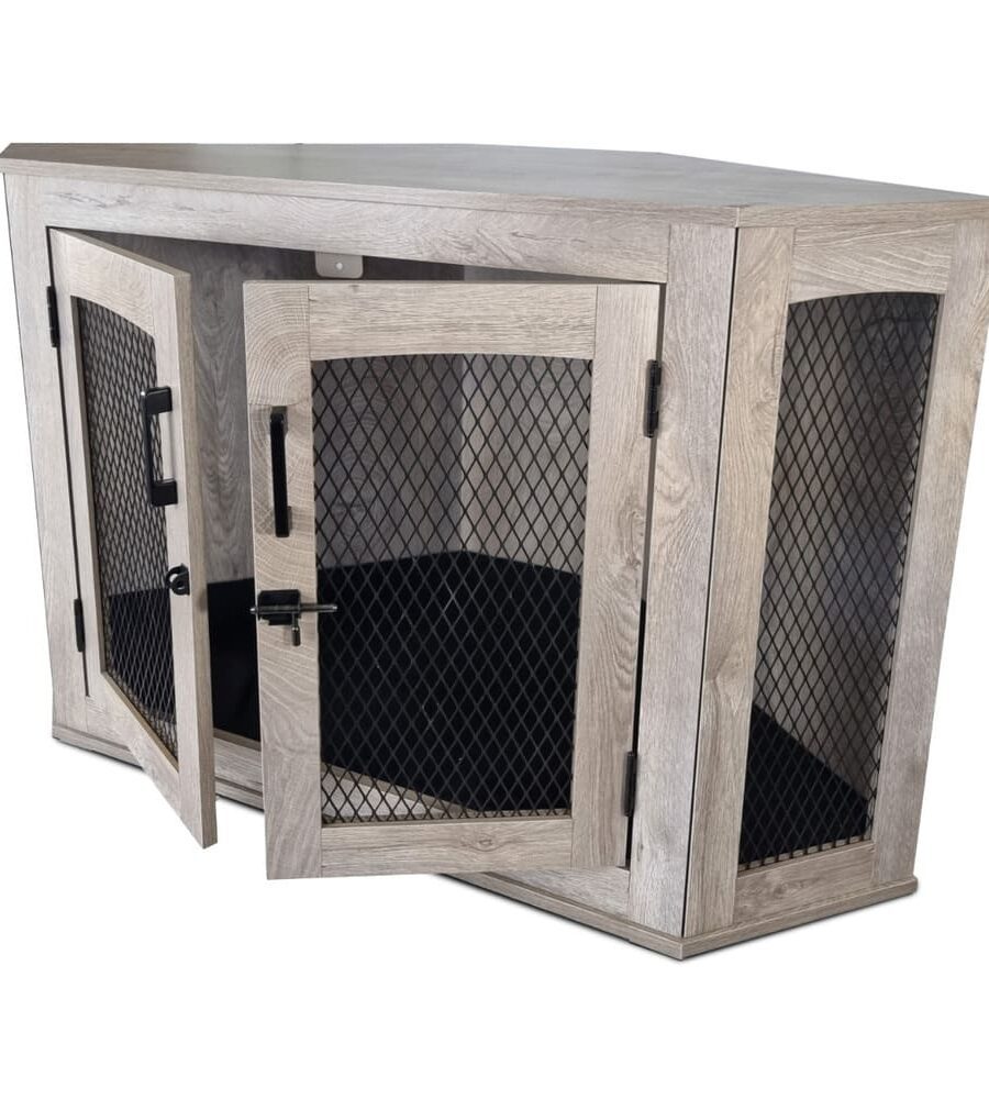 Cage D’Angle Pour Chien