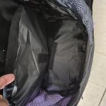 Sac à dos transport chien chat hublot ventilé violet face avant photo review