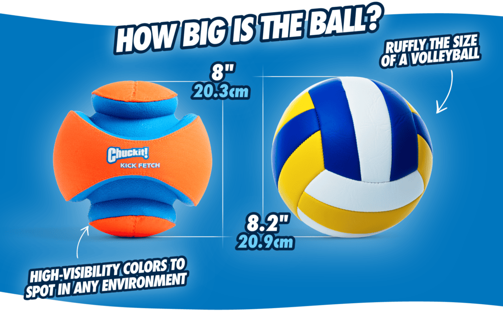 Balle de foot Chuckit! Kick Fetch – photo 3