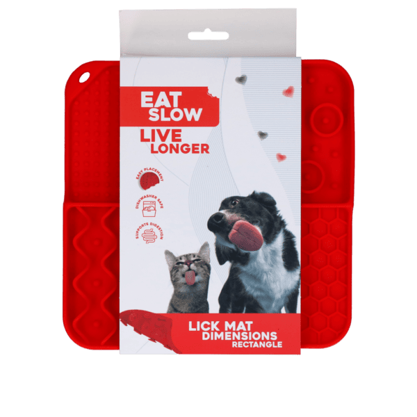 Cadeau offert : tapis de léchage Eat Slow Live Longer