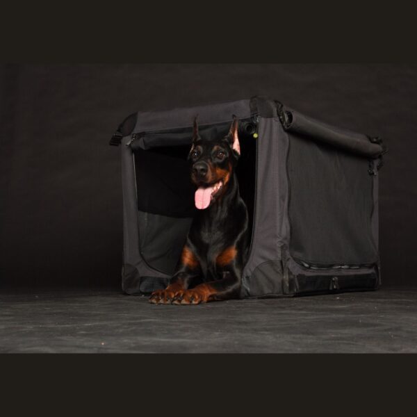 Cage de transport nylon chien – photo 2