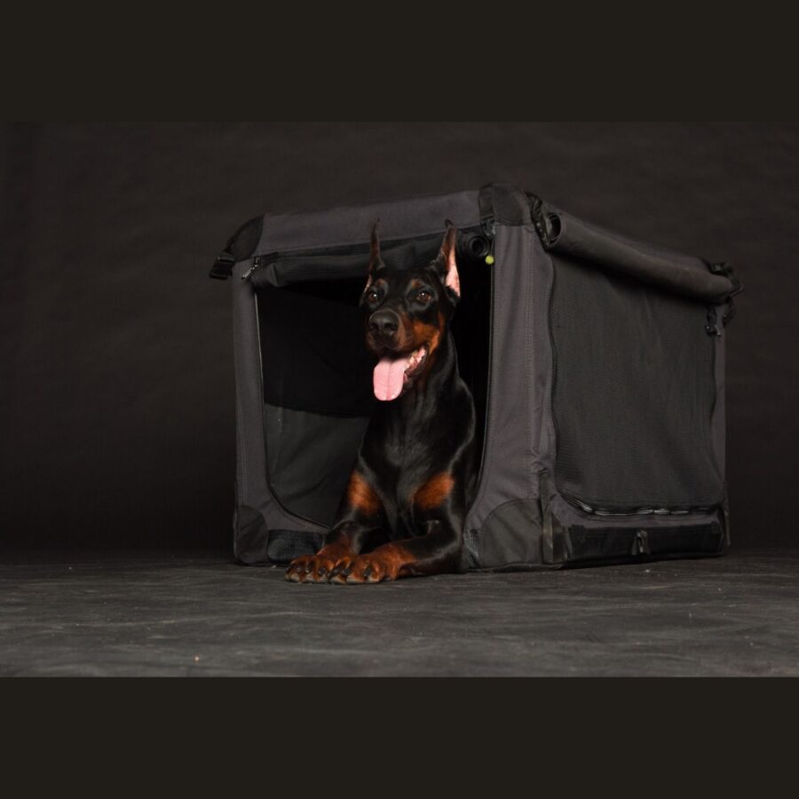 Cage de transport nylon chien – photo 2