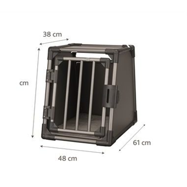 Cage transport aluminium pour chien – photo 3