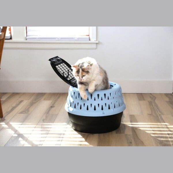 Caisse de transport chat ronde – photo 5