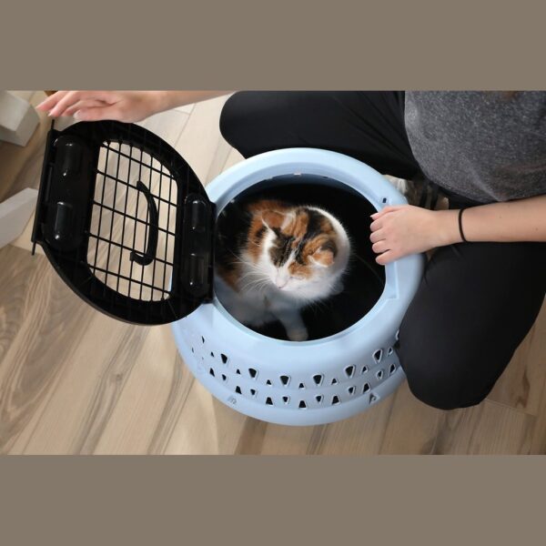 Caisse de transport chat ronde – photo 6