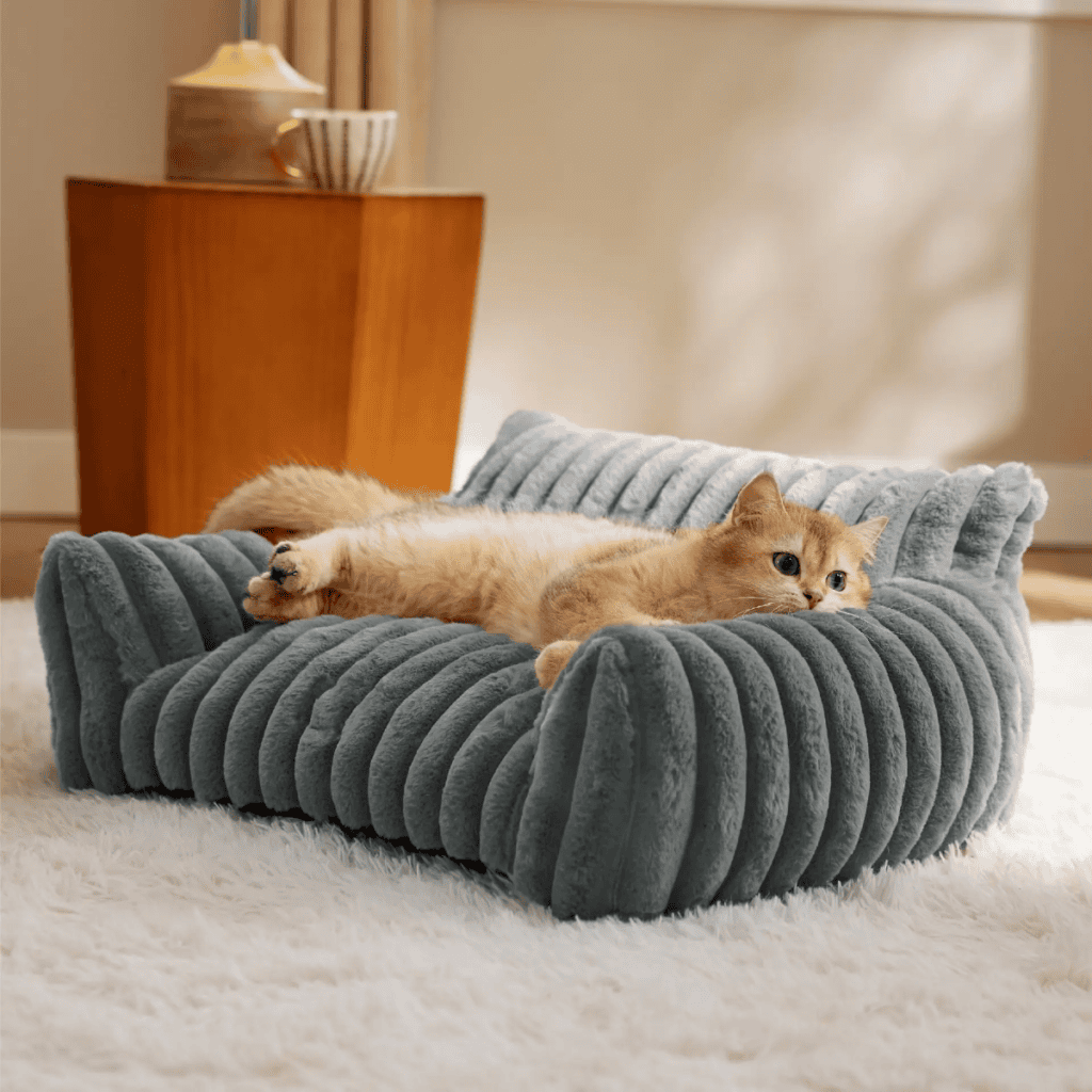 Canapé chien en peluche – photo 2