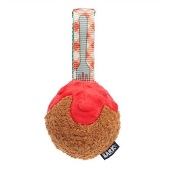 Jouet chien boulette viande noyau caoutchouc – photo 1
