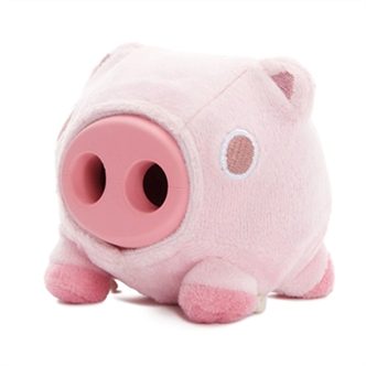 Jouet chien cochon friandises caoutchouc – photo 1