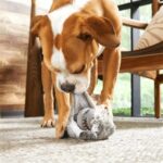 Jouet chien lapin noyau caoutchouc – photo 3