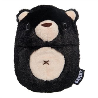 Jouet chien ours noir caoutchouc – photo 1